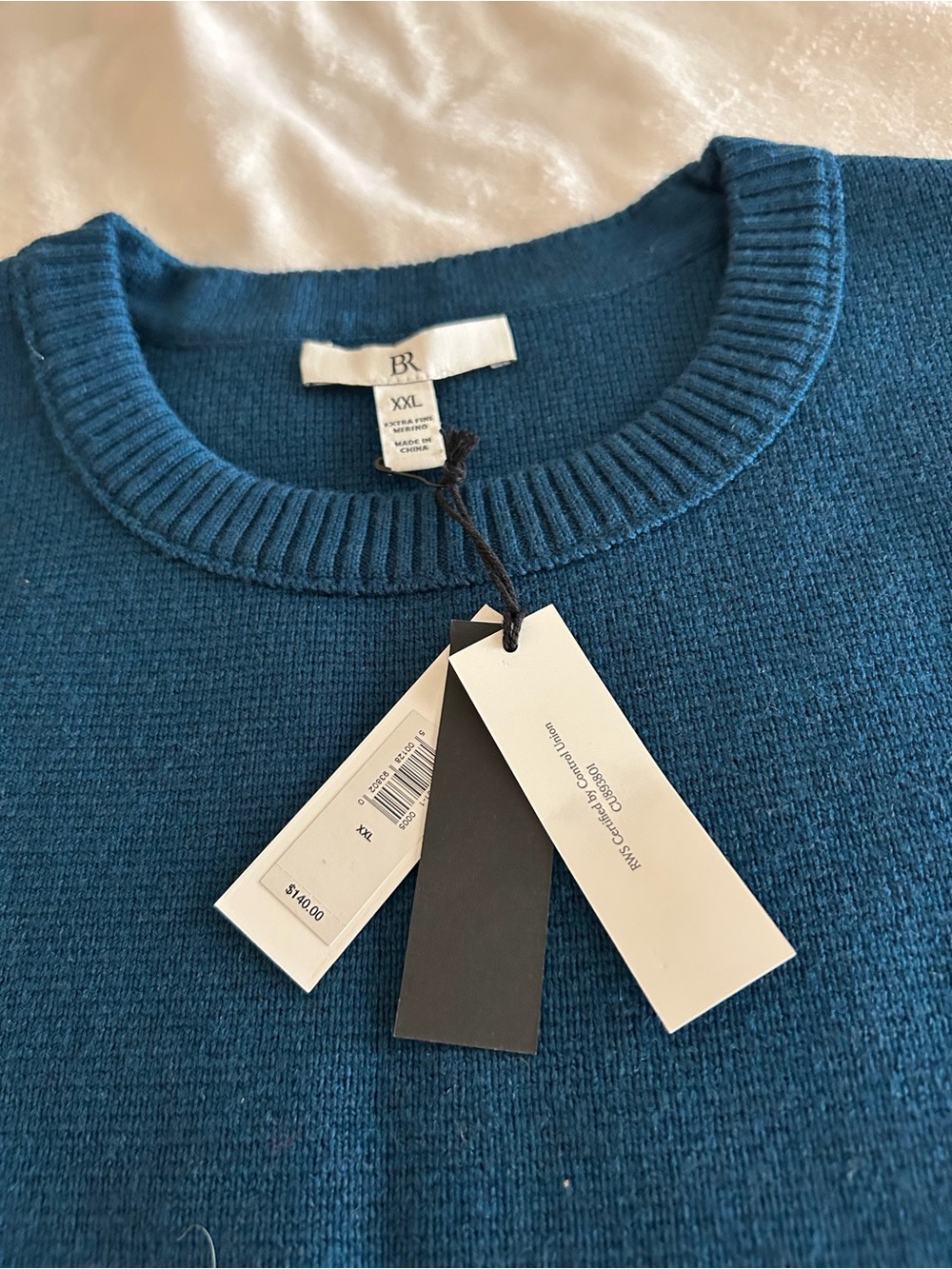 Banana Republic washable Merino wool crewneck sweater
